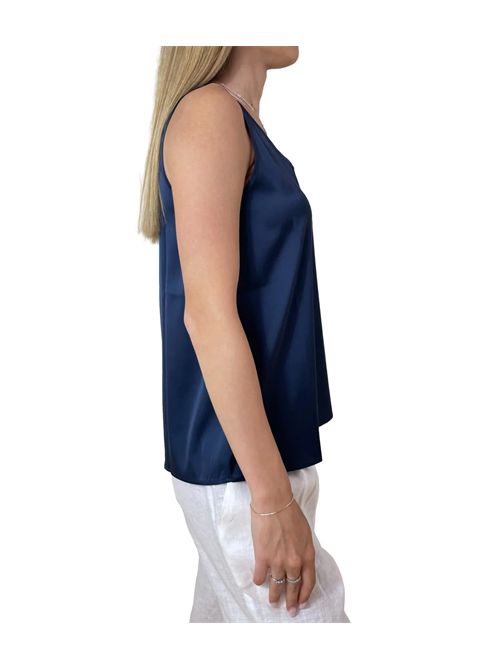 Top Higher smanicato in raso stretch EMME MARELLA | HIGHER130/005